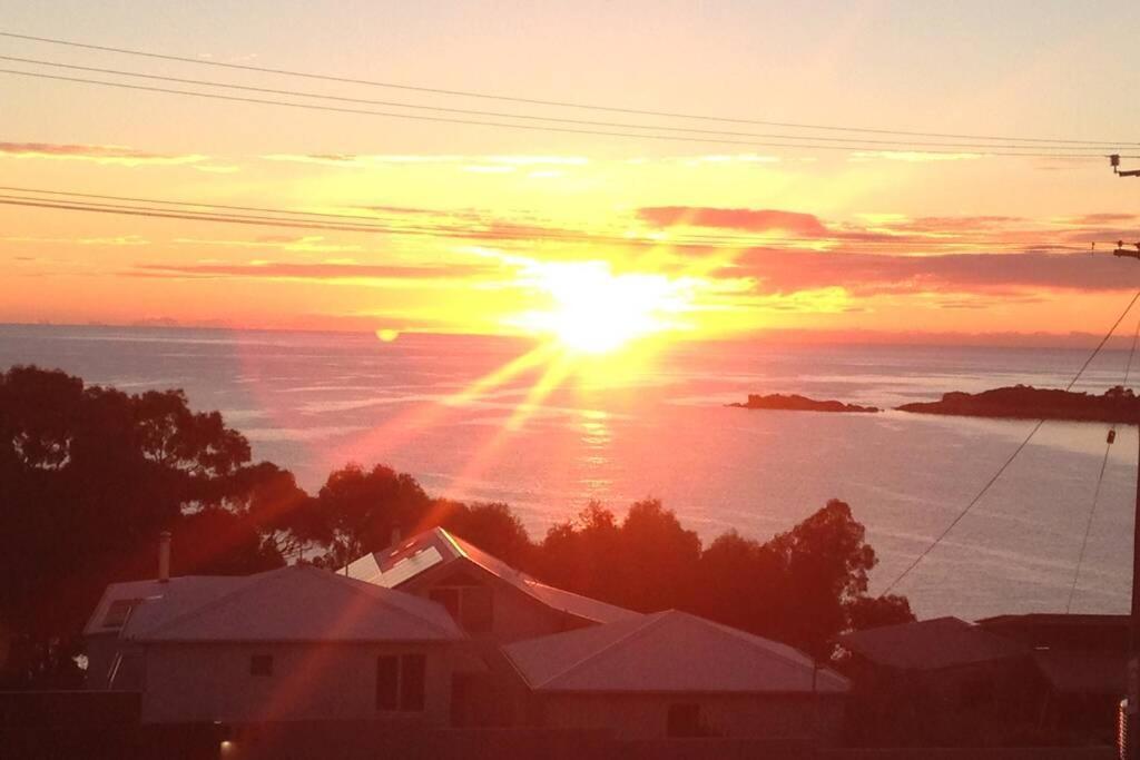 The Tin Shed Couples Accommodation At Bay Of Fires Binalong Bay Buitenkant foto